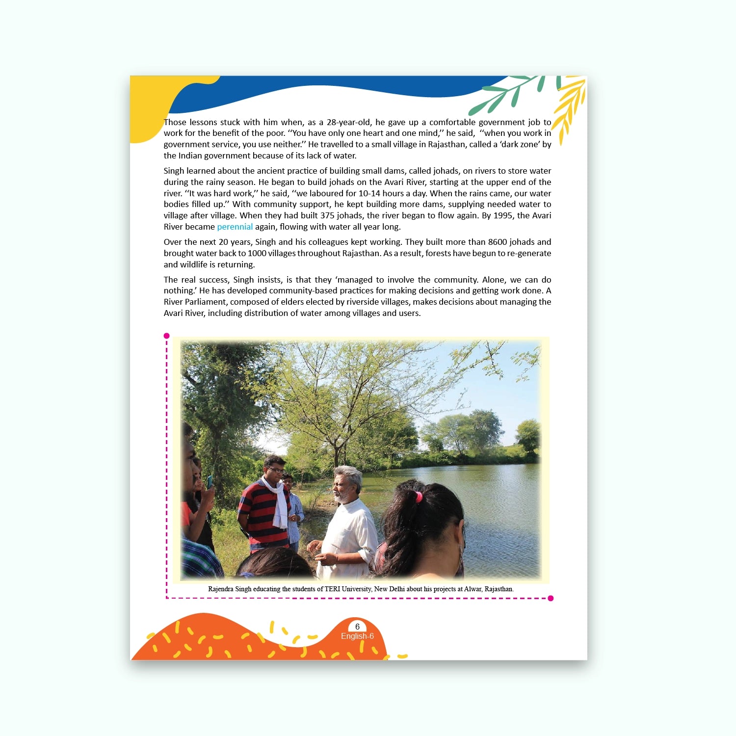 CBSE Board Rising English Reader Class 6 Textbook – Simmi Gurwara | Academic Year: 2026-27 | Nageen Prakashan