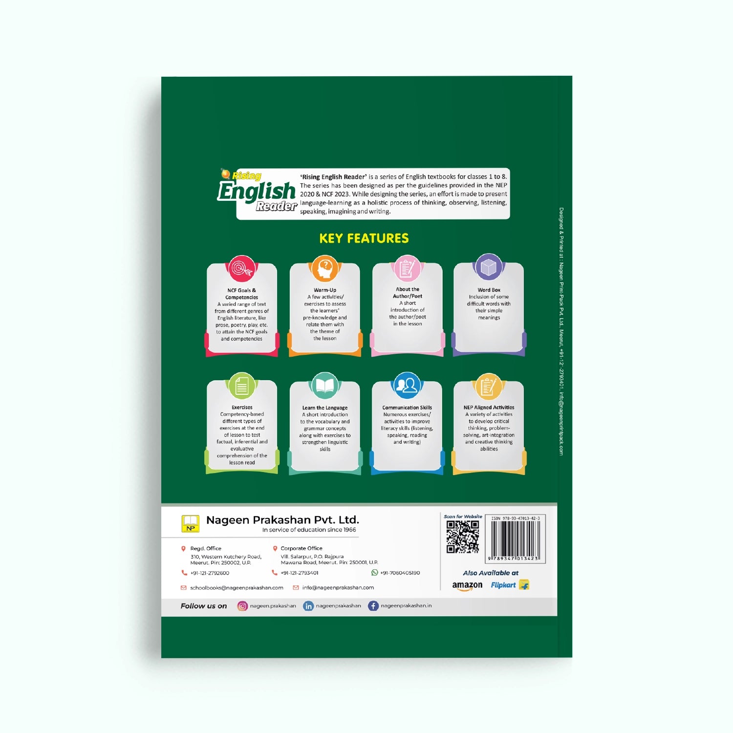 CBSE Board Rising English Reader Class 6 Textbook – Simmi Gurwara | Academic Year: 2026-27 | Nageen Prakashan