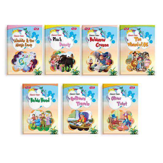 Wizard of Oz Classic Tales Story Book for Kids | Illustrated Children's Adventure Story | Dorothy's Magical Journey to the Land of Oz | Moral & Bedtime Reading Book