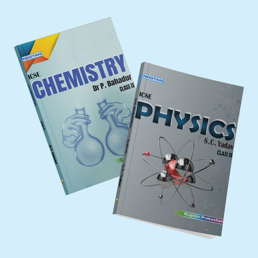 Nootan ICSE Text Book Combo Set Of Physics & Chemistry For Class-9 Academic Year 2024-2025 -  Nageen Prakashan