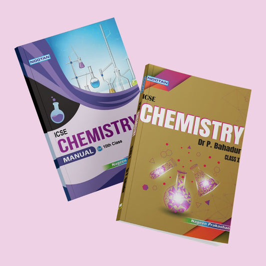 Nootan ICSE Chemistry Combo Set (Text Book & Lab Manual) For Class-10 Academic Year 2024-2025 -   Nageen Prakashan