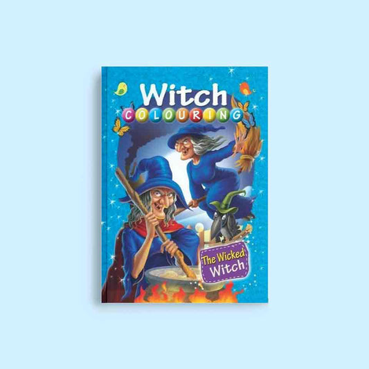 Witch Colouring- The Wicked Witch - Nageen Prakashan