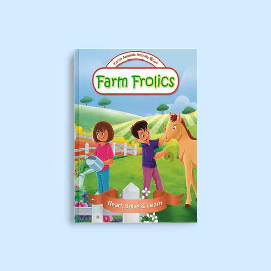 Farm Animals Activity Book- Farm Frolics - Nageen Prakashan