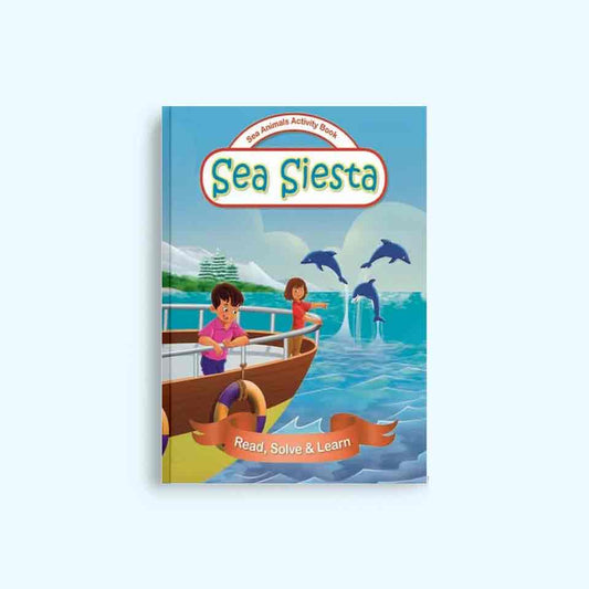 Sea Animals Activity Book- Sea Siesta - Nageen Prakashan