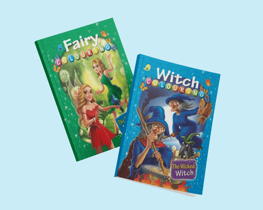 Colouring Book Combos The Fairy and Witch - Nageen Prakashan