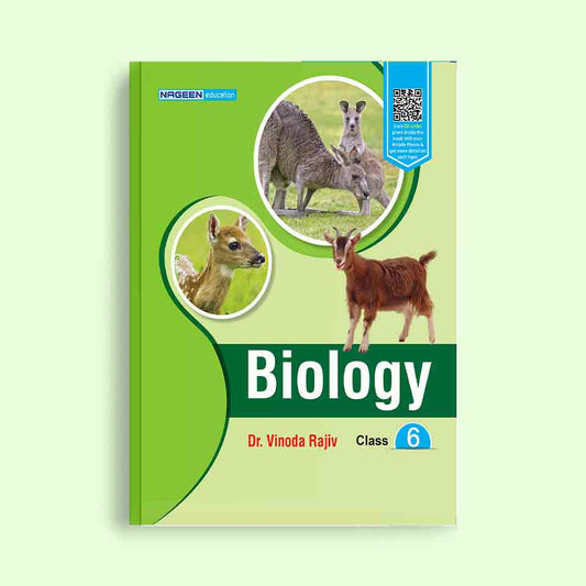 Nootan ICSE Board Biology Text Book For Class 6th - Academic Year 2024-25 By Dr. Vinoda Rajiv - Nageen Prakashan