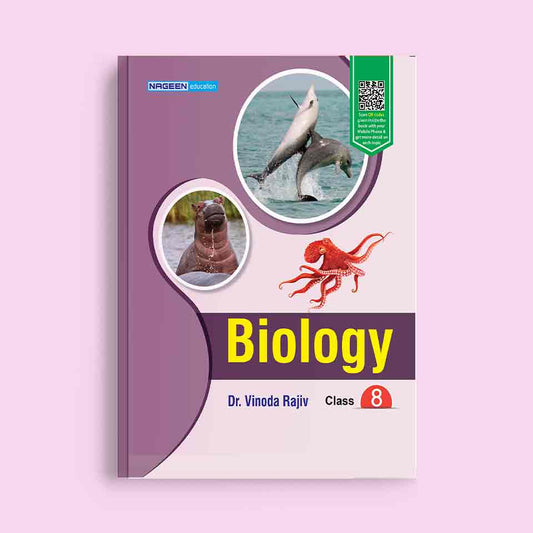 Nootan ICSE Board Biology Text Book For Class 8th -  By Dr. Vinoda Rajiv - Nageen Prakashan