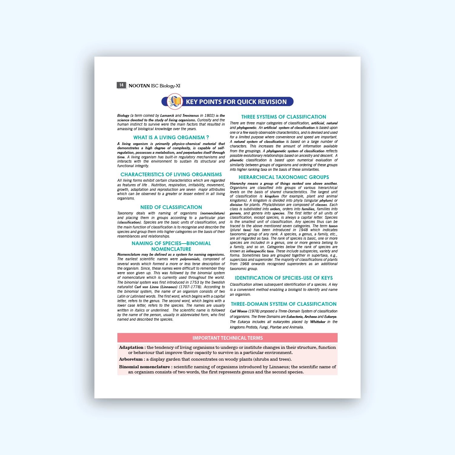 Nootan ISC Board Biology Textbook For Class 11th - Academic Year 2026-27 By V. Singh, D.K Jain, & Ajay Kumar Bhattacharya - Nageen Prakashan