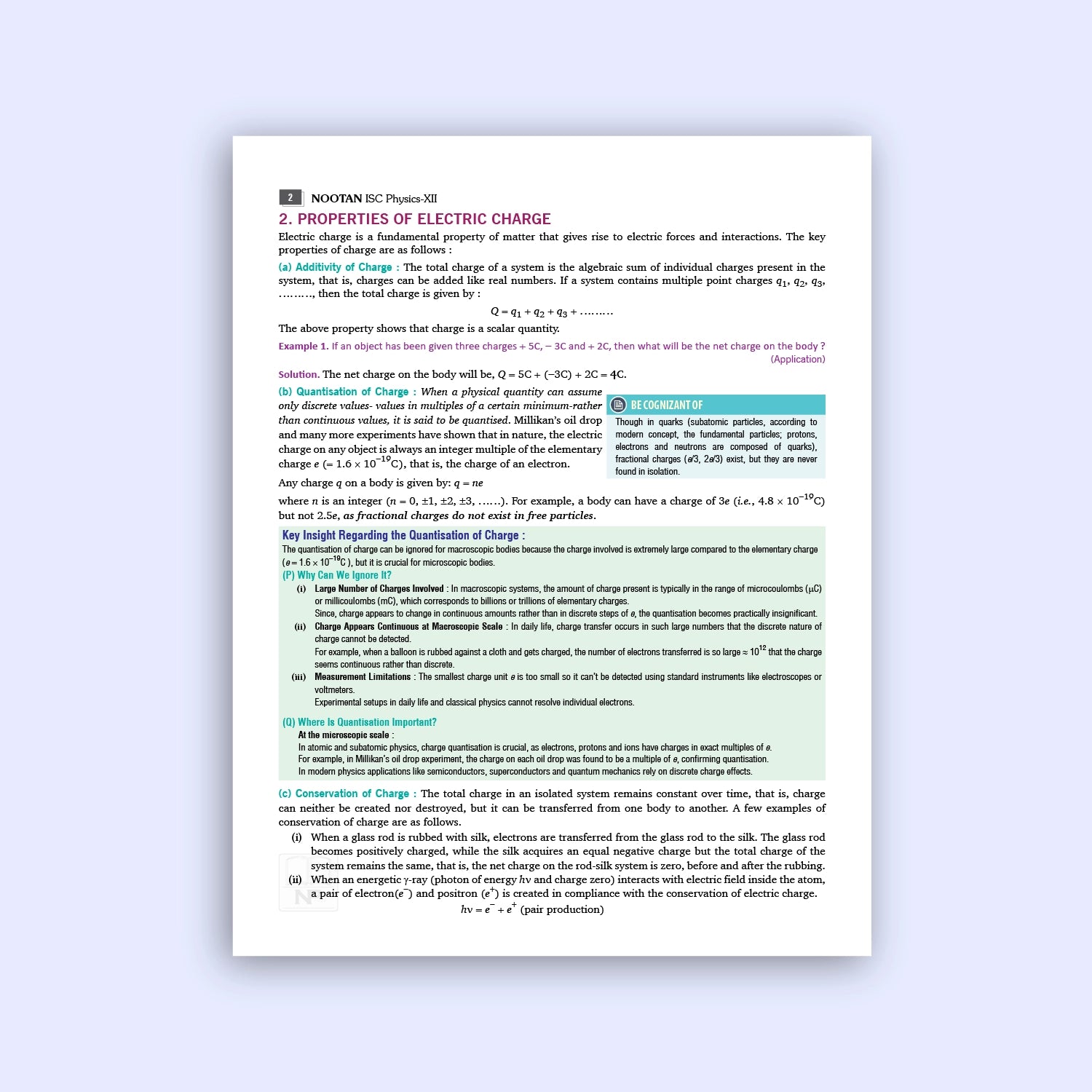 Nootan ISC Board Physics (Part 1 & 2) Textbook for Class 12th Academic Year 2026-27 By Kumar-Mittal - Nageen Prakashan