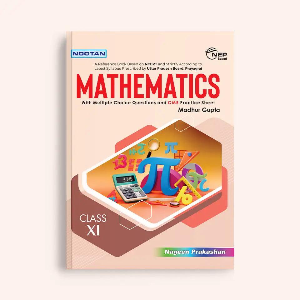 Nootan UP Board Maths Textbook For Class 11th - Academic Year 2026-27 By Madhur Gupta - Nageen Prakashan