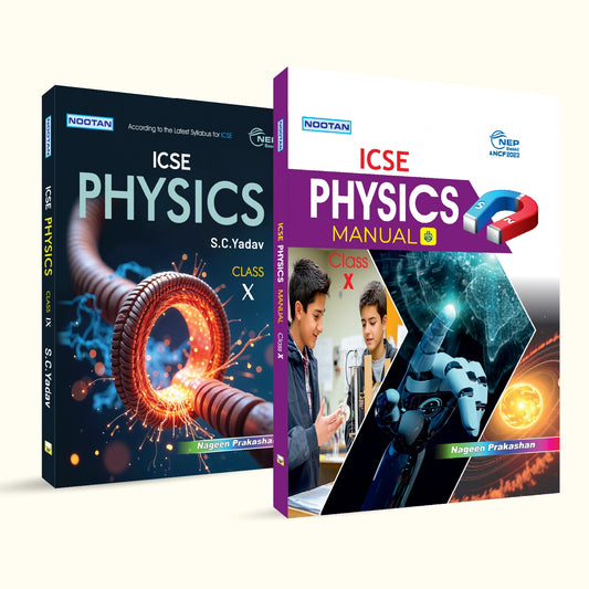 Nootan ICSE Physics (Text Books & Lab Manual) Combo Set For Class-10  Academic Year 2026-27 - Nageen Prakashan