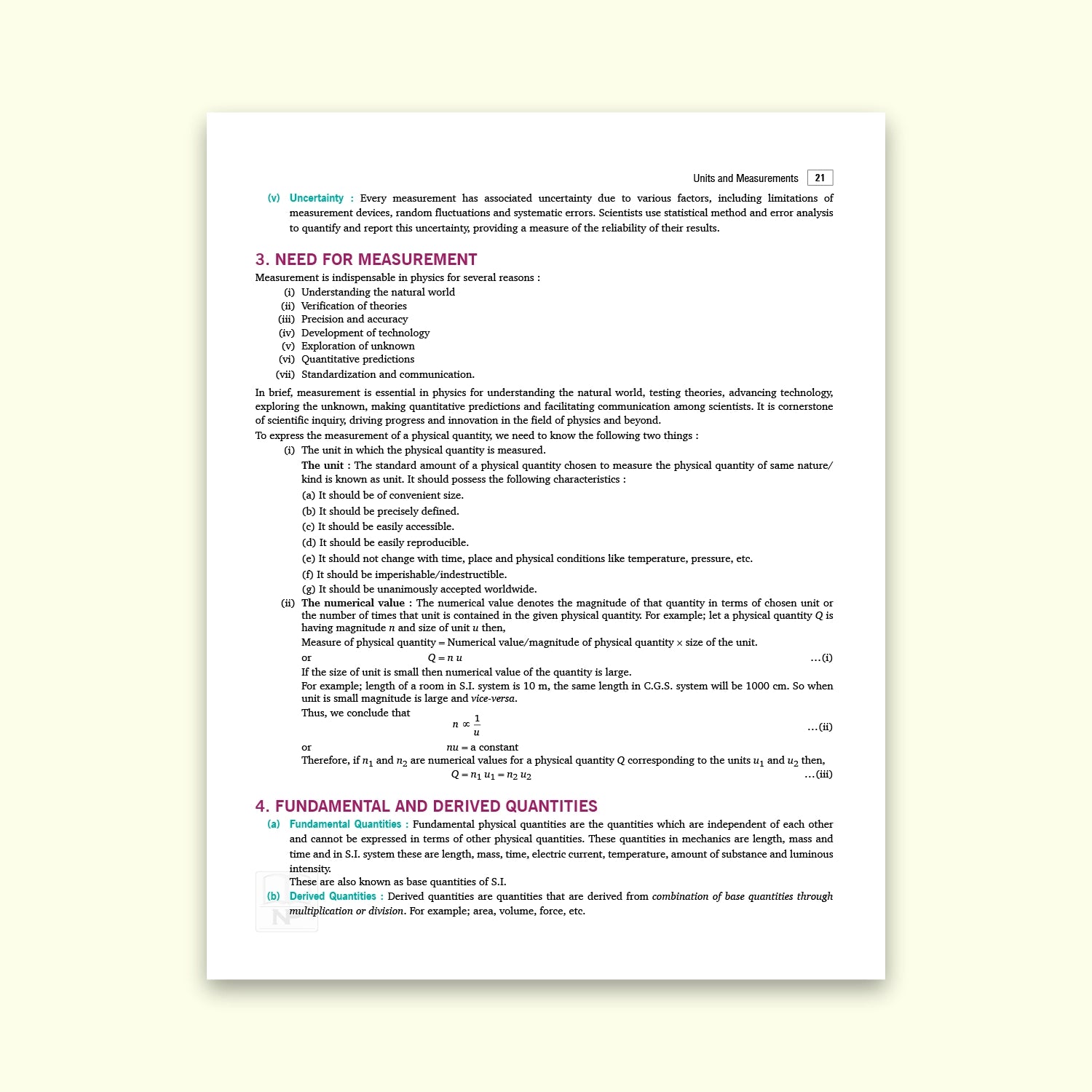 Nootan CBSE Board Physics Text Book For Class 11th - Academic Year 2026-27 By Kumar-Mittal - Nageen Prakashan