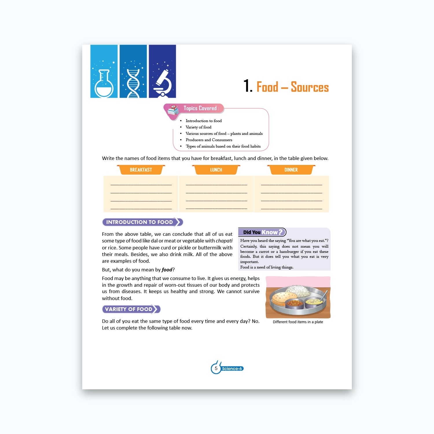 CBSE/ICSE Board Journey of Science Class 6 Textbook – Priyanka Jain | Academic Year: 2026-27 | Nageen Prakashan