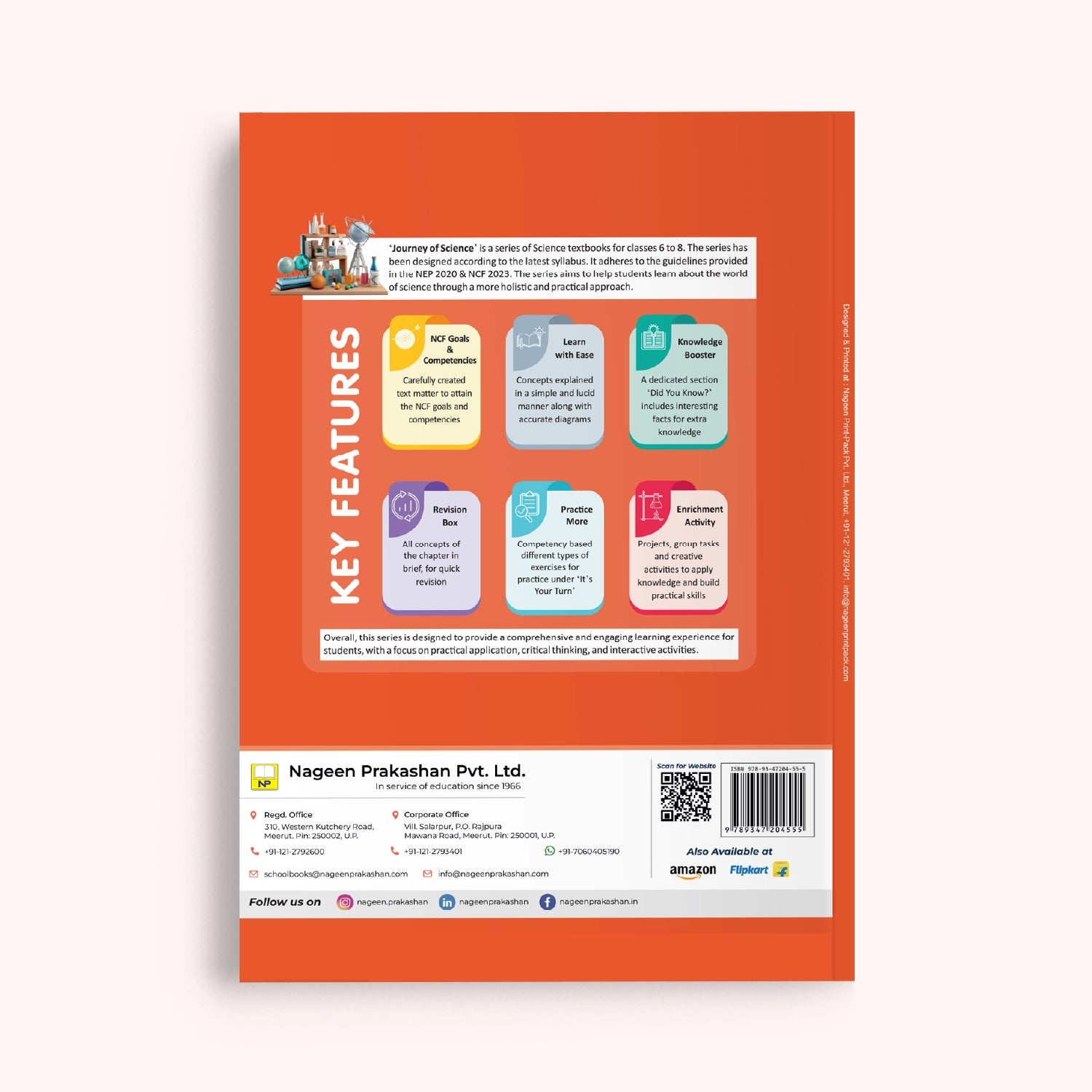 CBSE/ICSE Board Journey of Science Class 7 Textbook – Priyanka Jain | Academic Year: 2026-27 | Nageen Prakashan