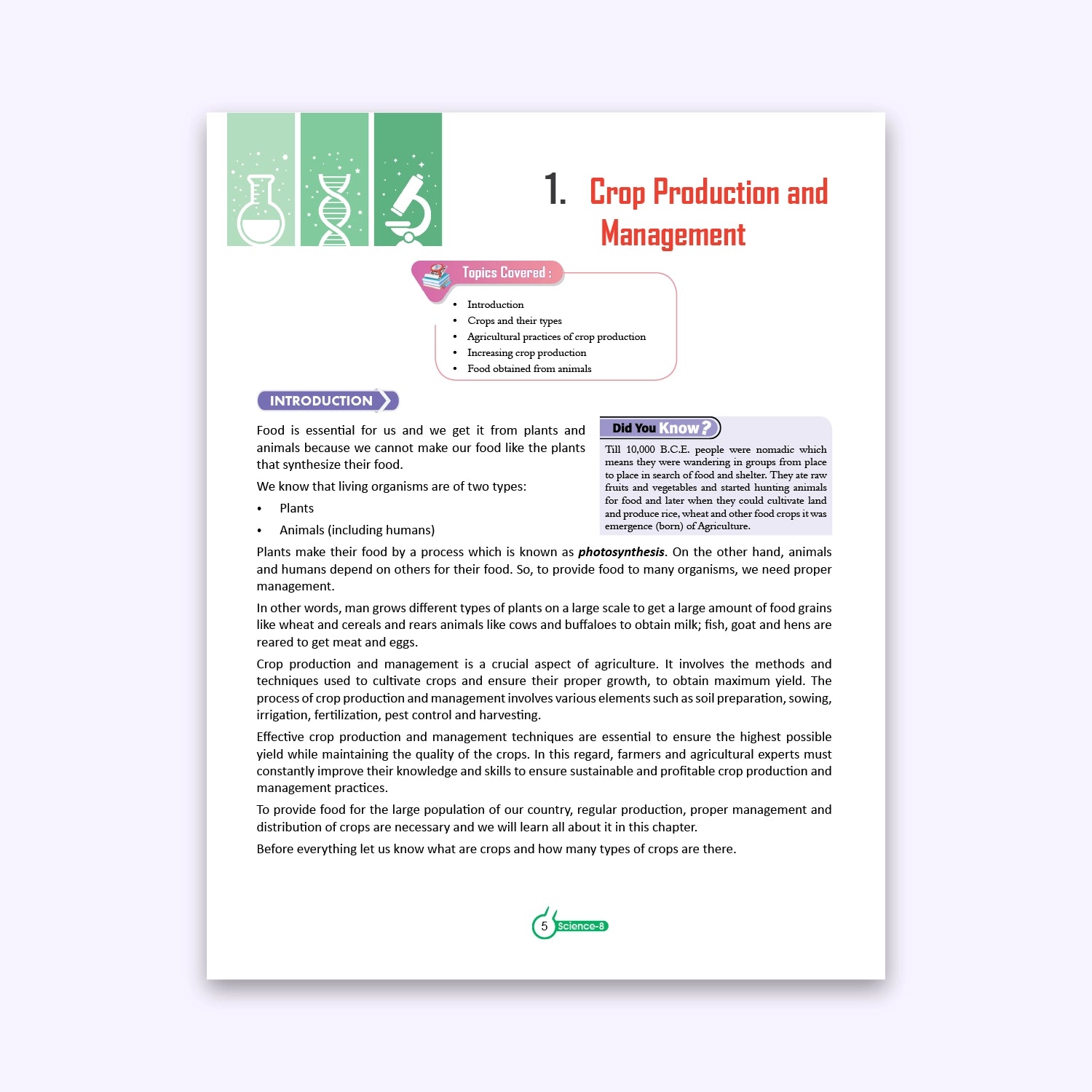 CBSE/ICSE Board Journey of Science Class 8 Textbook – Priyanka Jain | Academic Year: 2026-27 | Nageen Prakashan