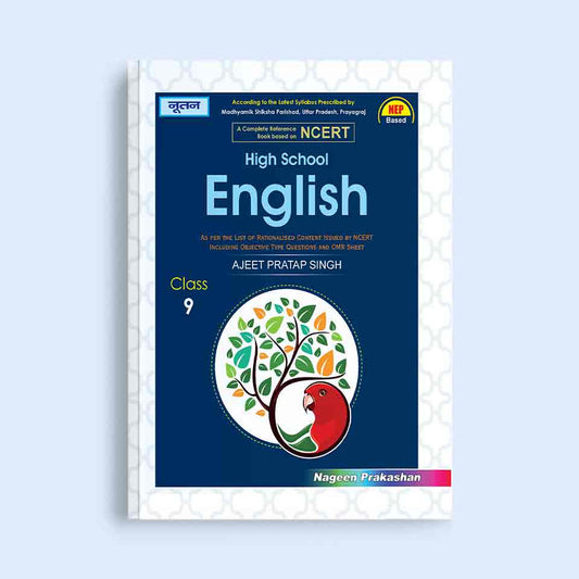 Nootan UP Board English Text Book For Class 9th - Academic Year 2024-25 By Ajeet Pratap Singh - Nageen Prakashan