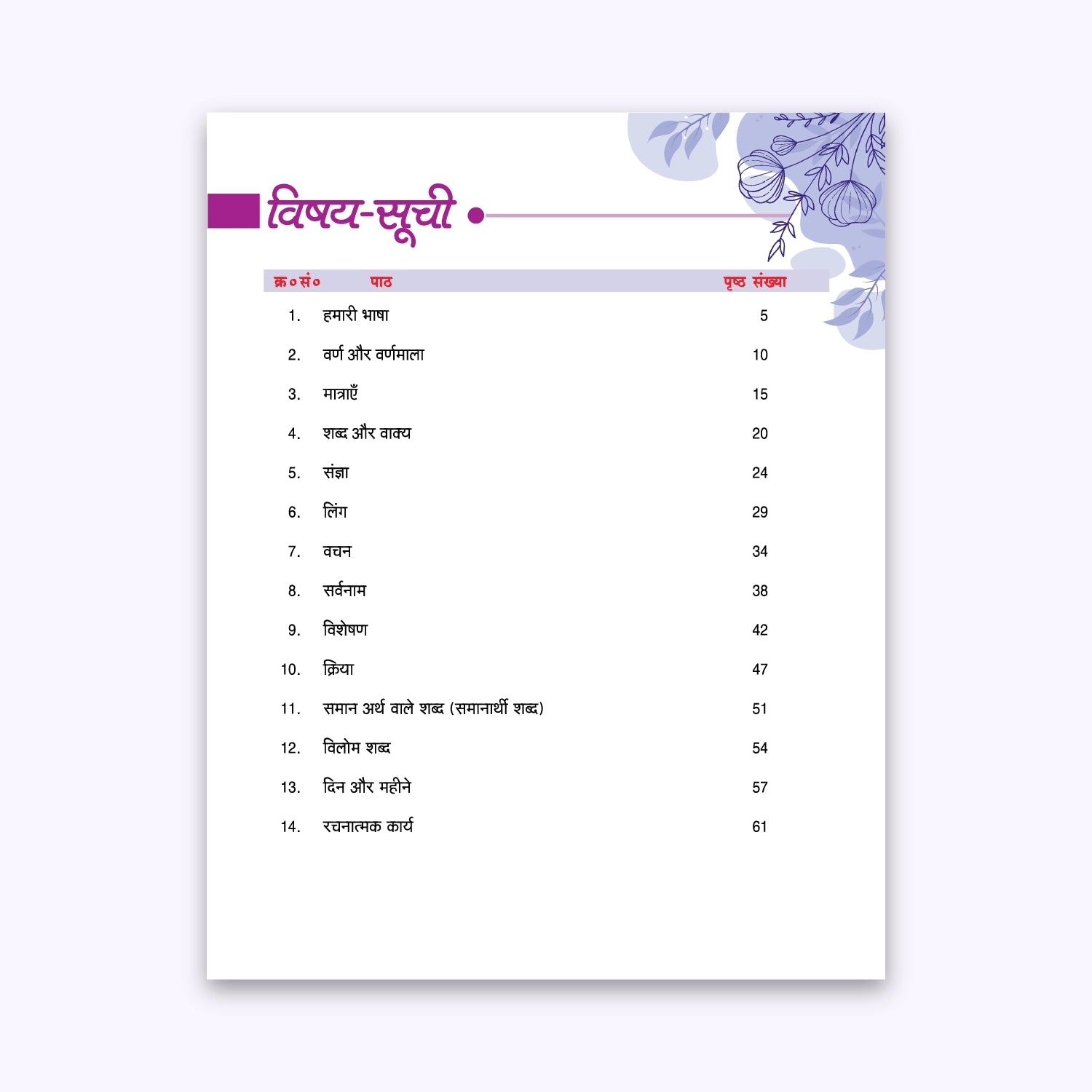 CBSE Board Hindi Vyakaran Class 2 Textbook – Sarvesh Kant Verma | Academic Year: 2026-27 | Nageen Prakashan