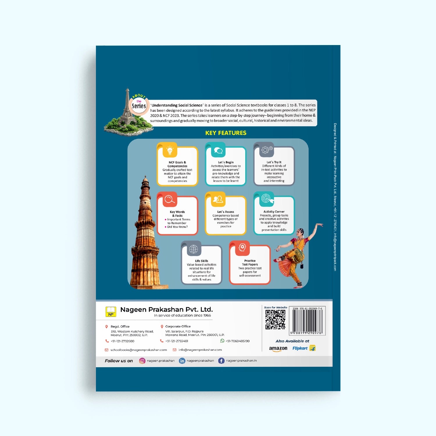 CBSE Board Social Science (Social Studies) Class 4 Textbook – Anju Jain | Academic Year: 2026-27 | Nageen Prakashan