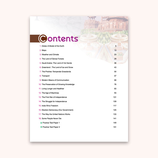 CBSE Board Social Science (Social Studies) Class 5 Textbook – Anju Jain | Academic Year: 2026-27 | Nageen Prakashan