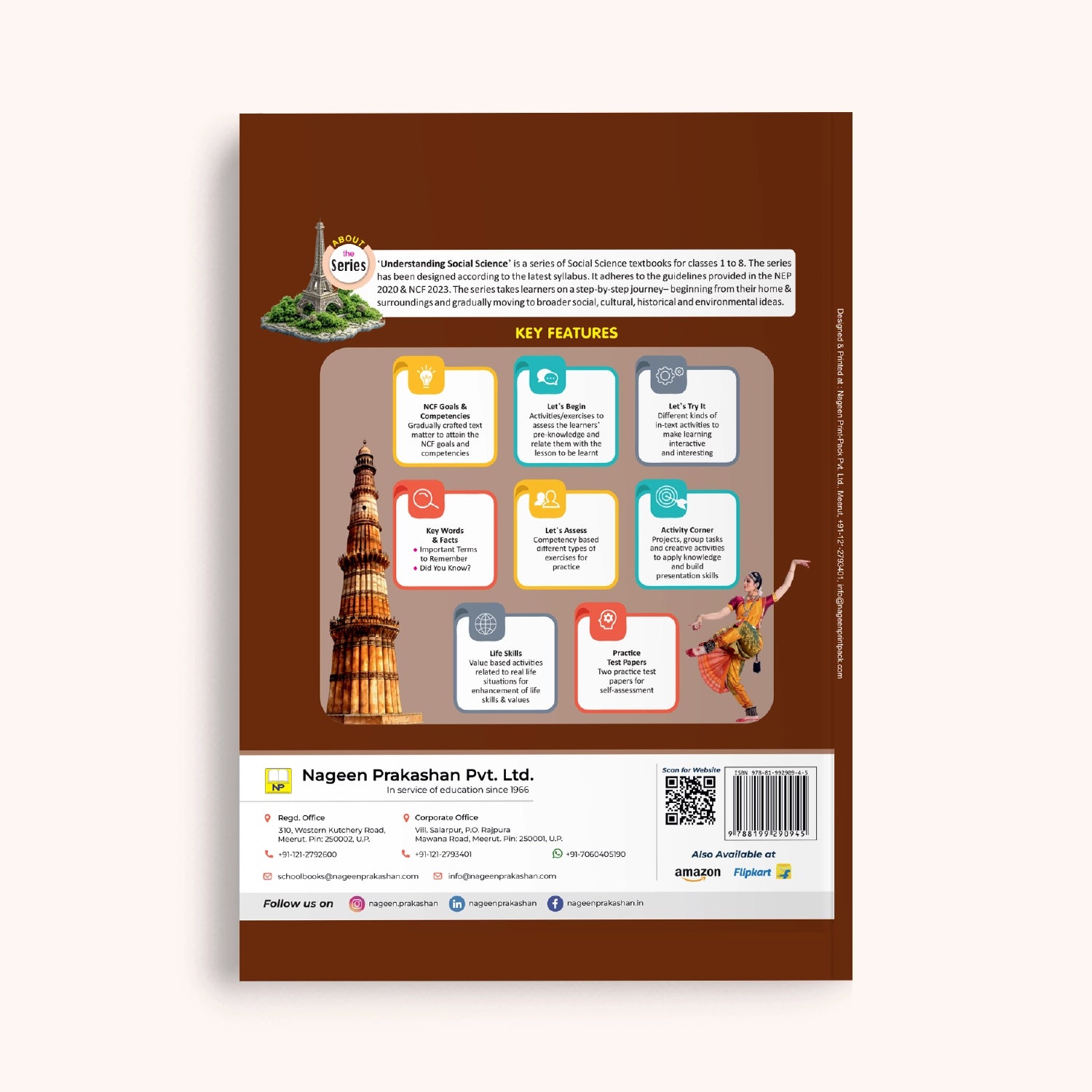 CBSE Board Social Science (Social Studies) Class 5 Textbook – Anju Jain | Academic Year: 2026-27 | Nageen Prakashan