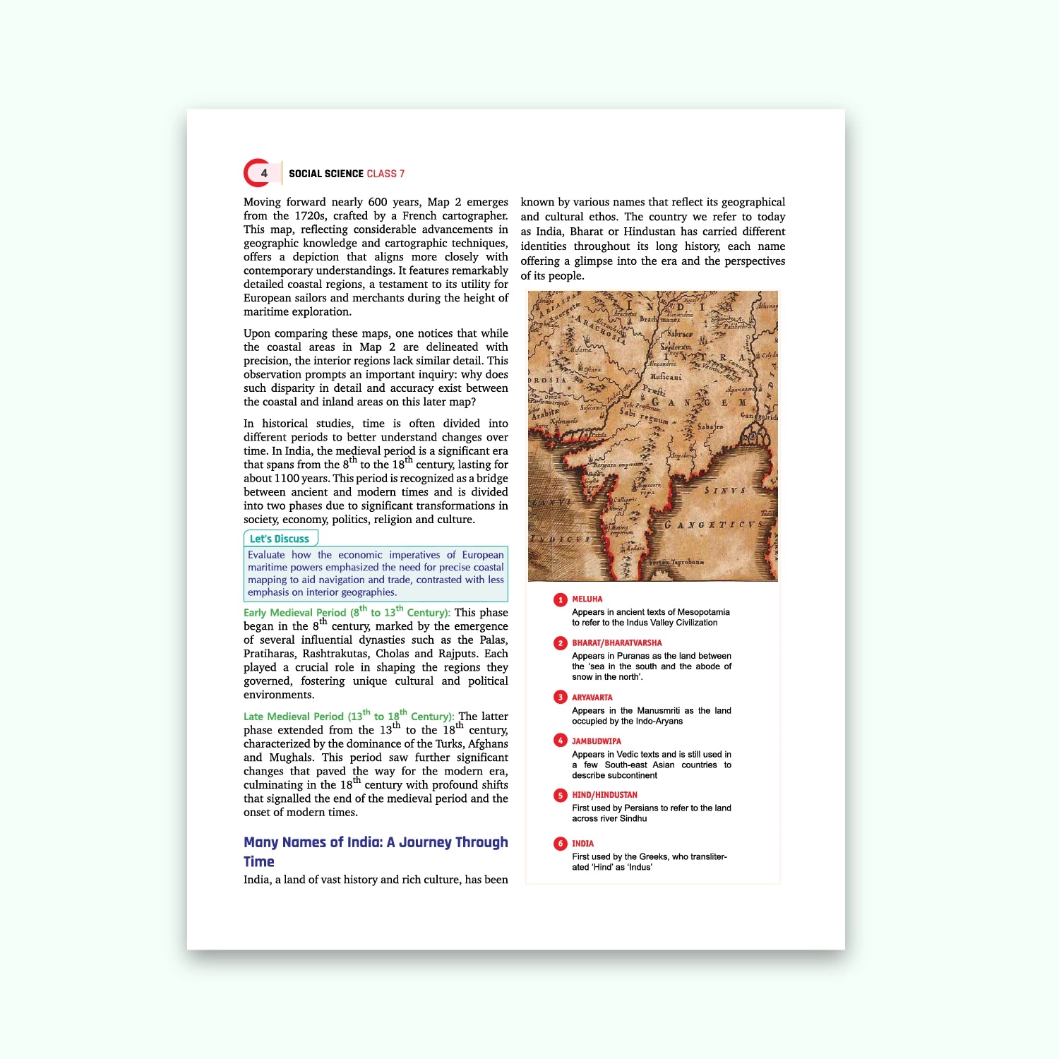 CBSE Board Social Science (Social Studies) Class 7 Textbook – Anju Jain | Academic Year: 2026-27 | Nageen Prakashan