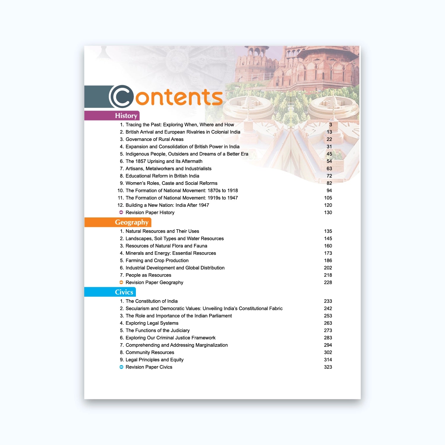 CBSE Board Social Science (Social Studies) Class 8 Textbook – Anju Jain | Academic Year: 2026-27 | Nageen Prakashan